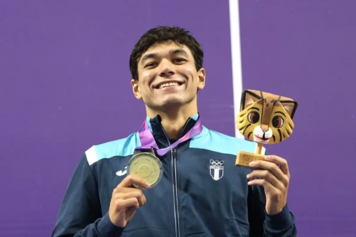 Roberto Bonilla ganó dos oros en Juegos Panamericanos Junior Asunción 2025 