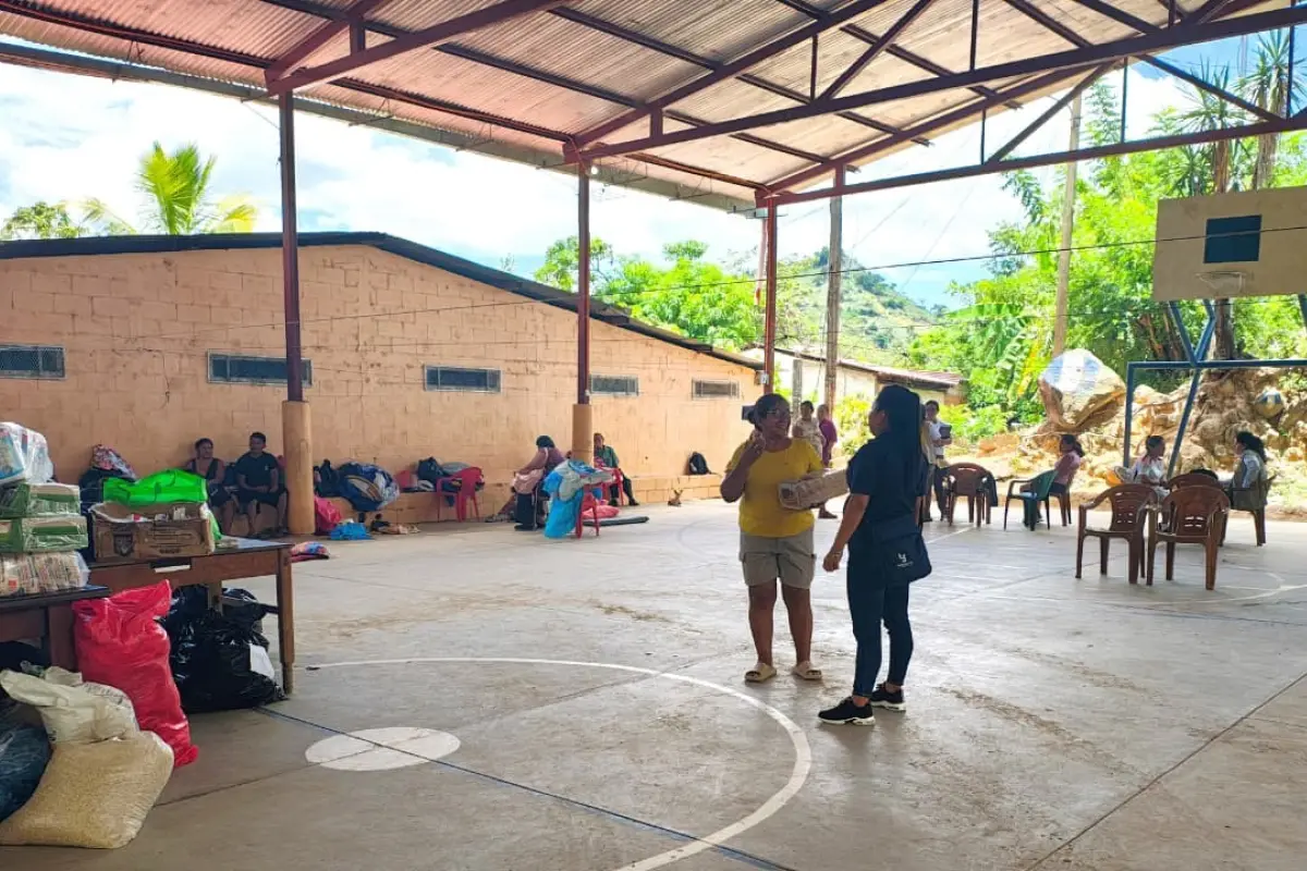  Personas mexicanas desplazadas a la aldea Guailá., PDH.