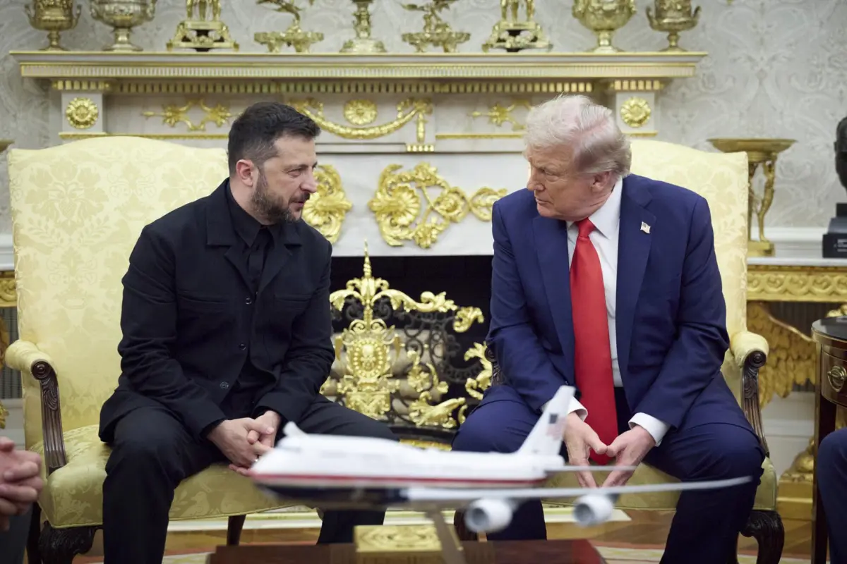 Reunión entre Donald Trump y Volodímir Zelenski en la Casa Blanca, EFE