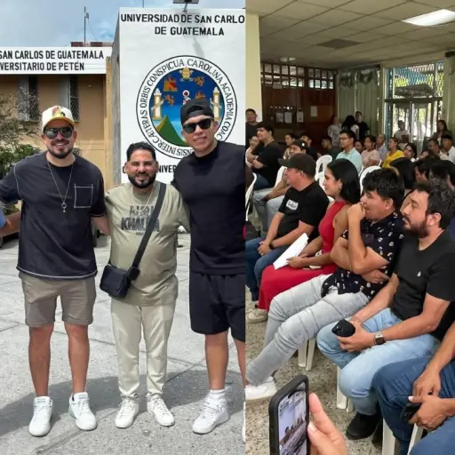 Visita de creadores de contenido al Cudep. ,Redes sociales