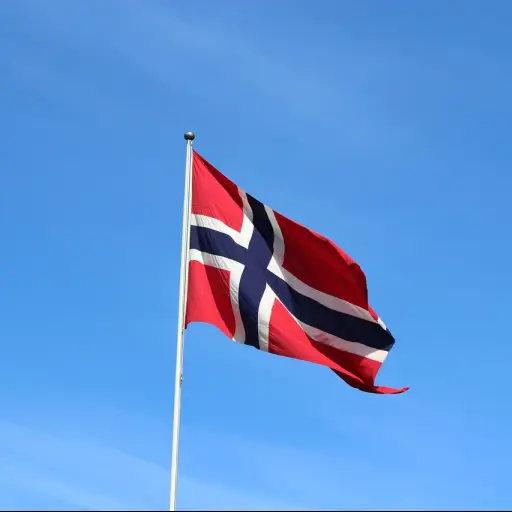 Bandera de Noruega ,Imagen con fines ilustrativos | pixabay
