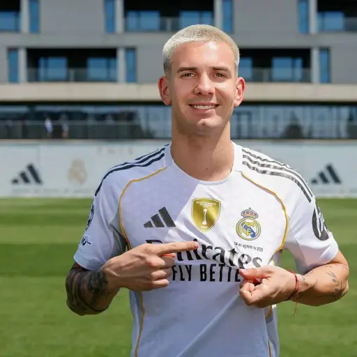 Franco Mastantuono, jugador del Real Madrid - Real Madrid C.F.