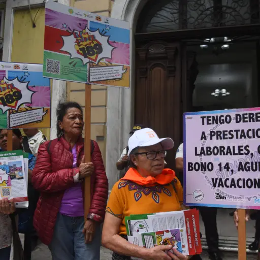 Las trabajadoras del hogar hacen una serie de peticiones a las autoridades. ,Omar Solís/Emisoras Unidas