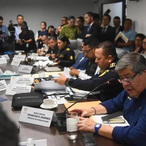 Autoriddes de Gobernación, PNC y Sistema Penitenciario en citación en el Congreso. ,Omar Solís/Emisoras Unidas