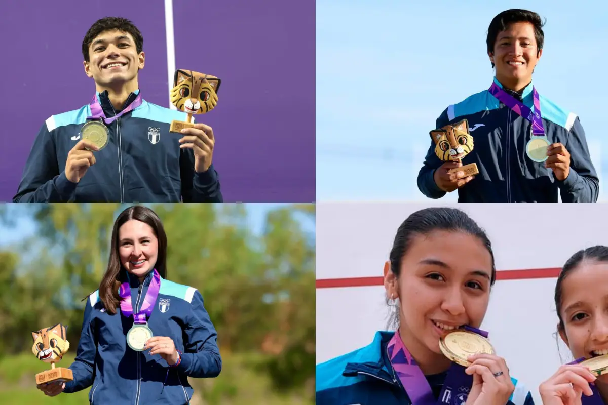 Guatemala suma cinco oros en Juegos Panamericanos Asunción 2025 
