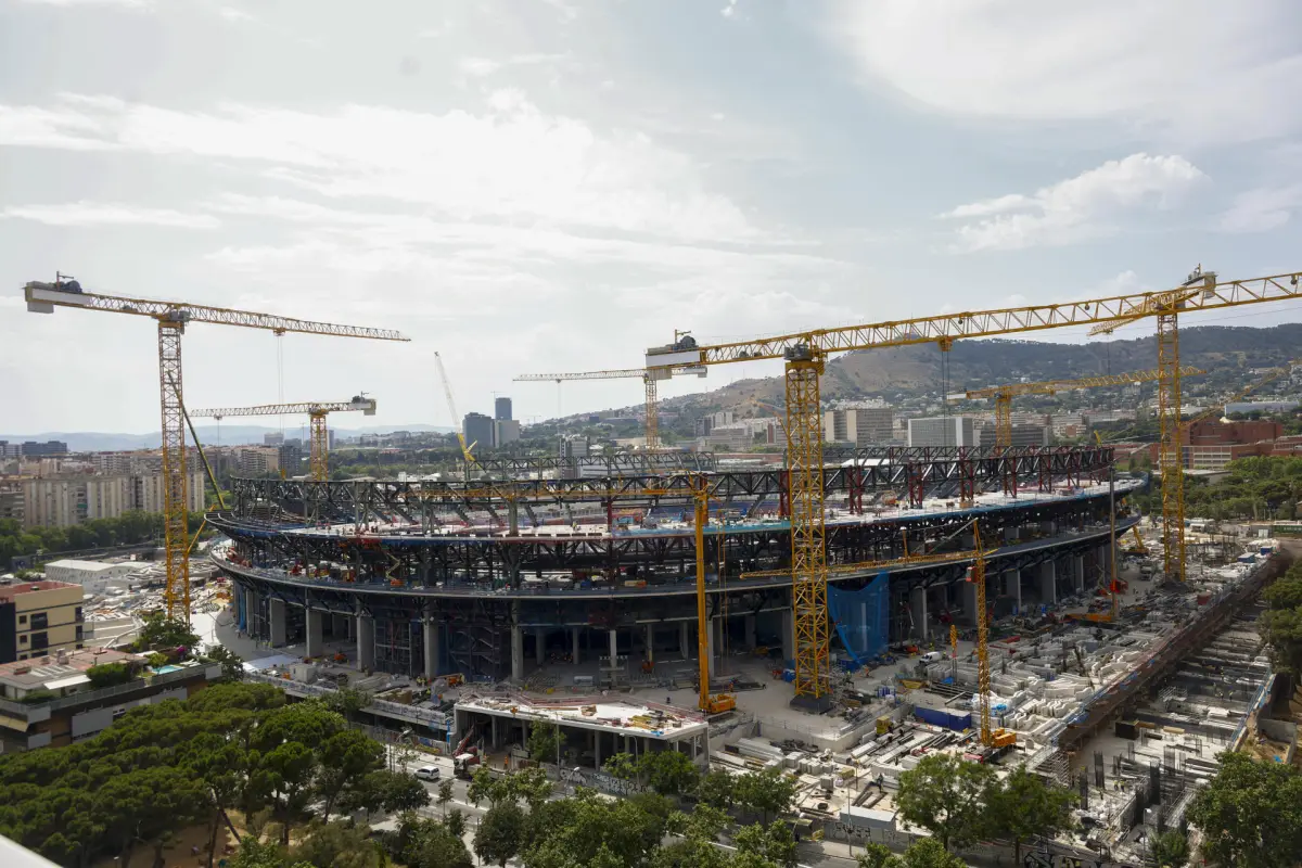 Obras del Spotify Camp Nou, estadio del FC Barcelona - EFE