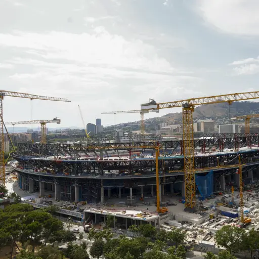 Obras del Spotify Camp Nou, estadio del FC Barcelona - EFE