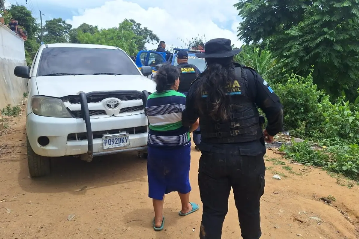 Capturan a presunta cómplice de crimen contra policías en Chiquimula
