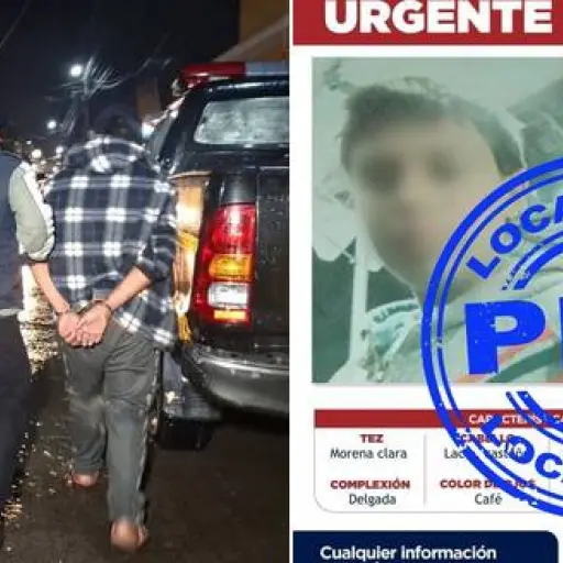 Un hombre fue capturado y un menor rescatado en el operativo en Chimaltenango. ,PNC