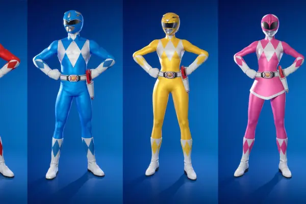 Los Power Rangers aterrizan en Fortnite con skins, emotes y mucho más