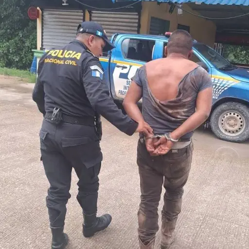 Capturado en Petén.  ,PNC