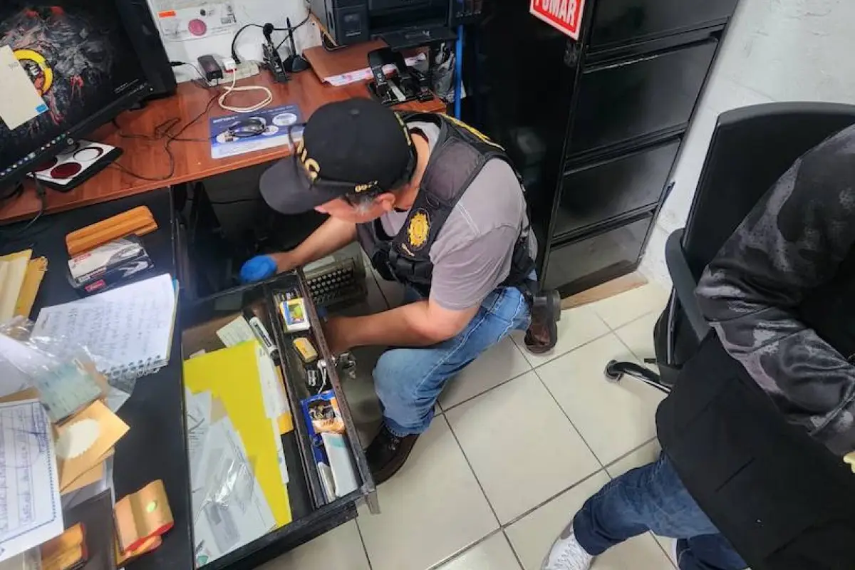 Las diligencias en la capital se realizaron en zonas 1 y 17., Foto MP