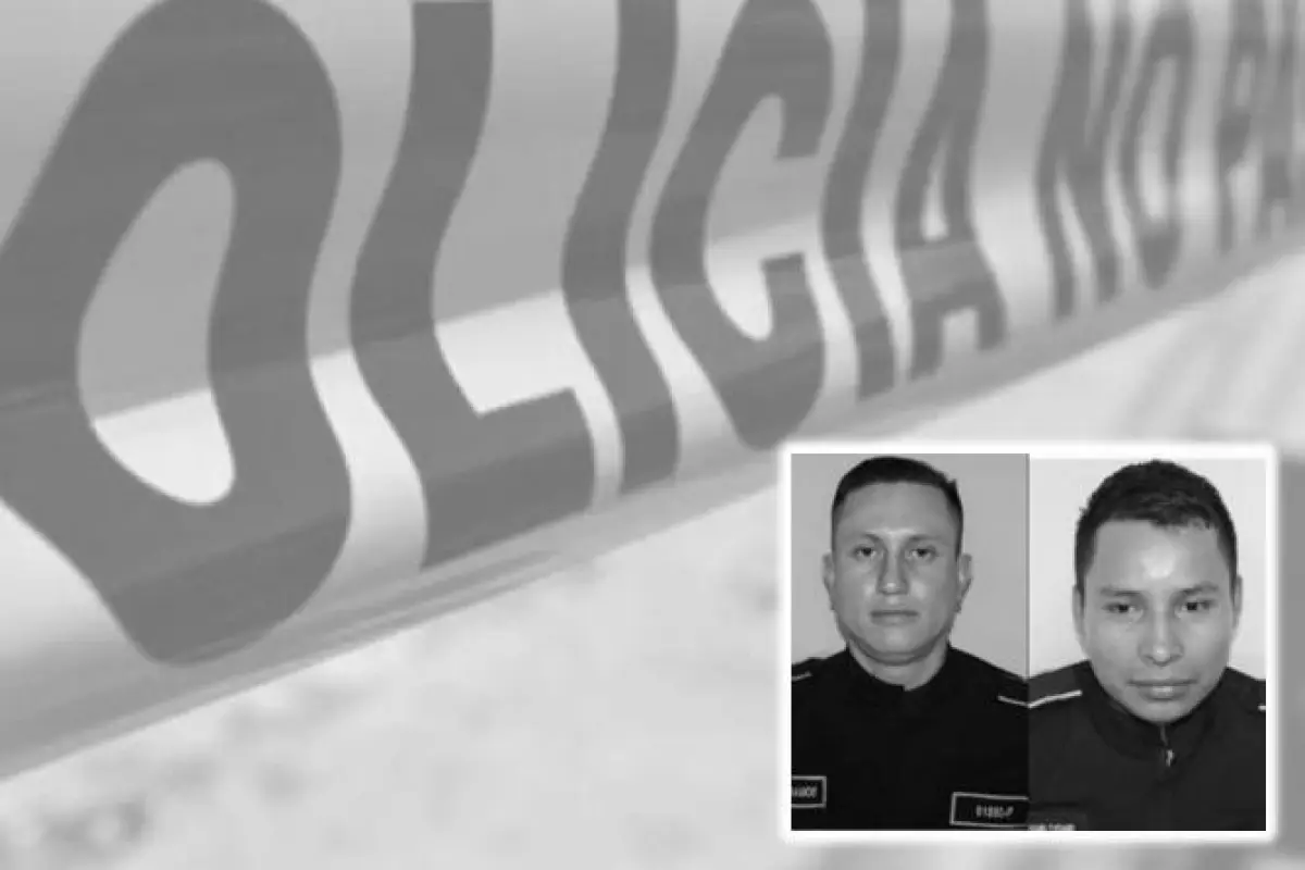 Los investigadores de la PNC, Octaviano Nufio y Héctor Ramos, murieron tras el ataque en Chiquimula., .