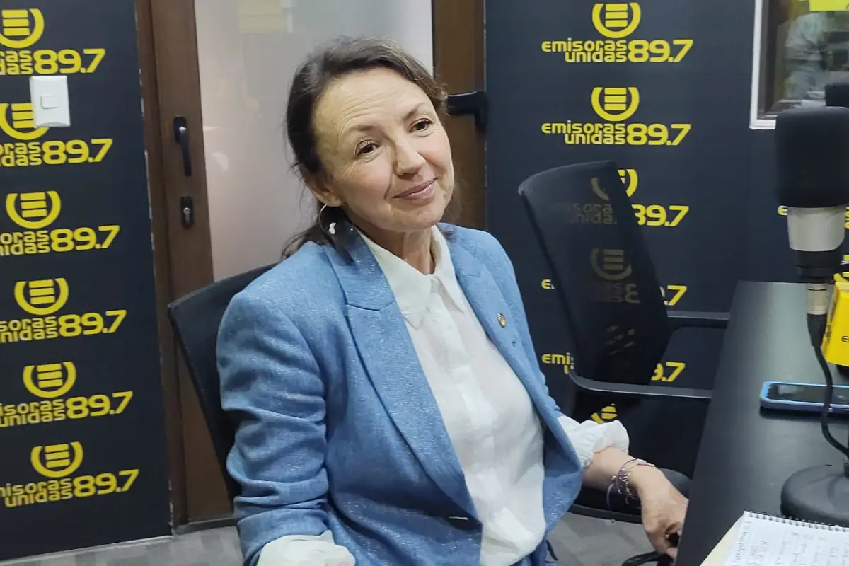 La ministra de Ambiente, Patricia Orantes, en entrevista en el programa A Primera Hora, de Emisoras Unidas., .