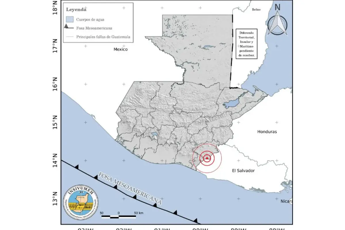 Reporte Insivumeh, Captura de pantalla