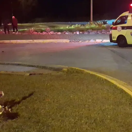 En el lugar se reportó un cierre vial temporal, mientras se realizaron las primeras investigaciones. ,Bomberos Municipales. 