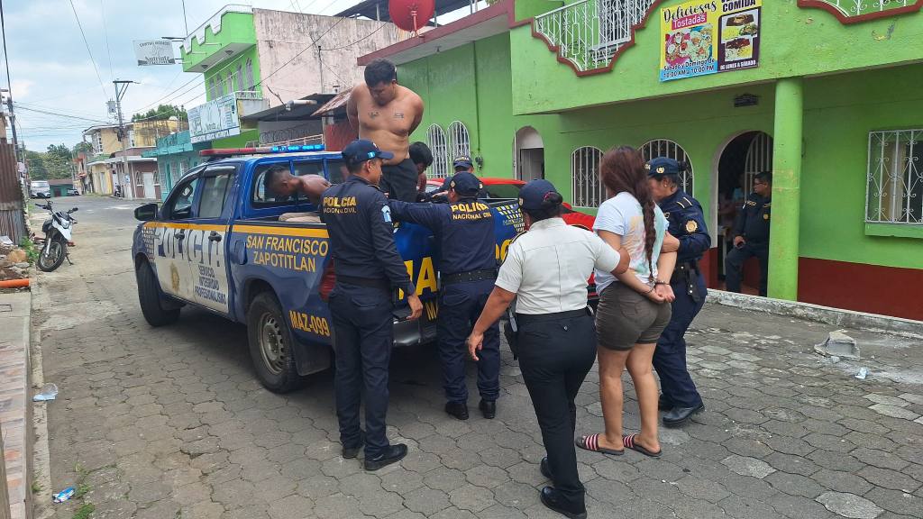 Capturan a cuatro supuestos pandilleros en San Francisco Zapotitlán | PNC de Guatemala