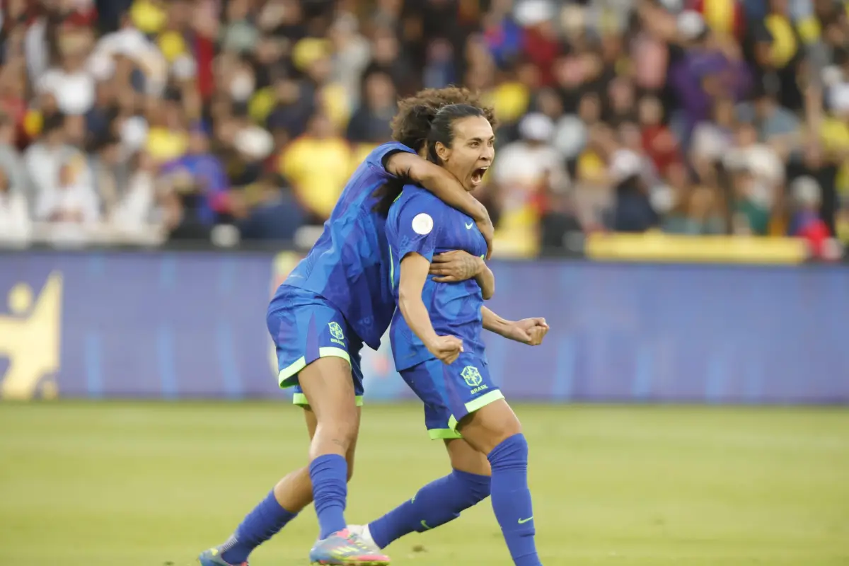 Marta celebra la Copa América Femenina de Brasil - Conmebol