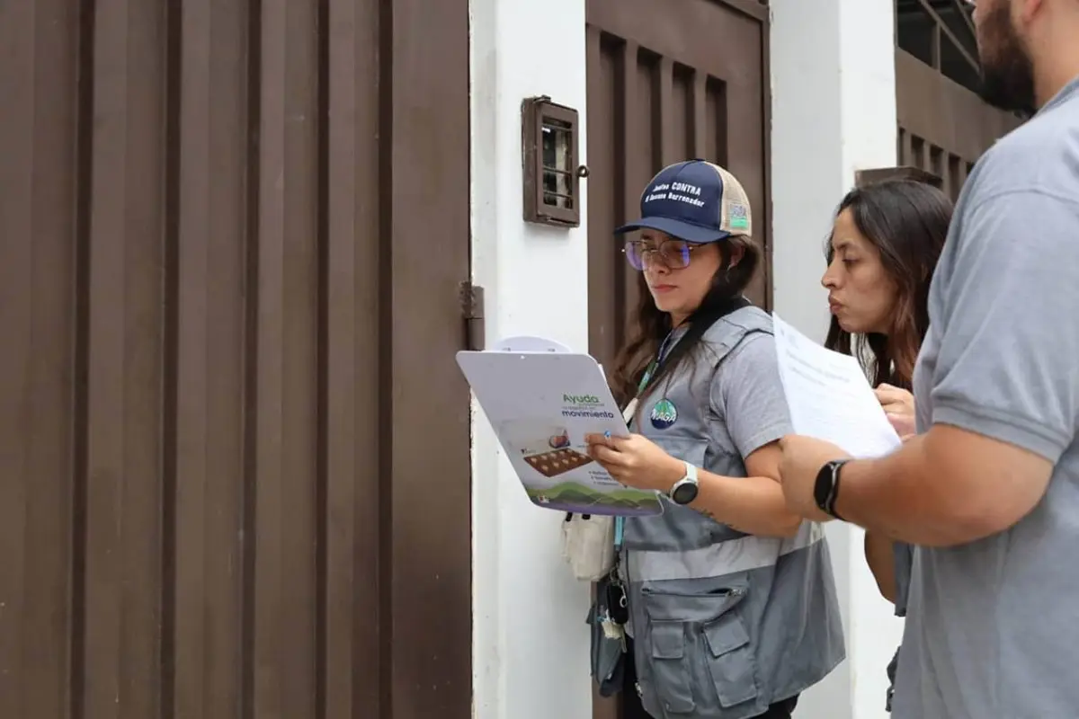 Inspectores del MAGA en zona 15., Gobierno de Guatemala. 