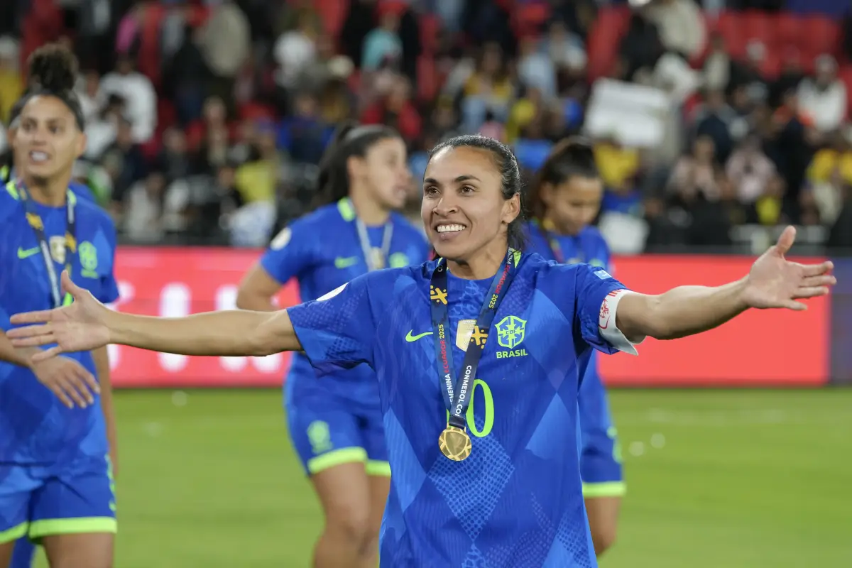 Marta ganó tres Copas América 