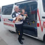 El menor herido fue llevado al IGSS, mientras su abuelita falleción por las heridas de bala que sufrió. ,Bomberos Voluntarios.