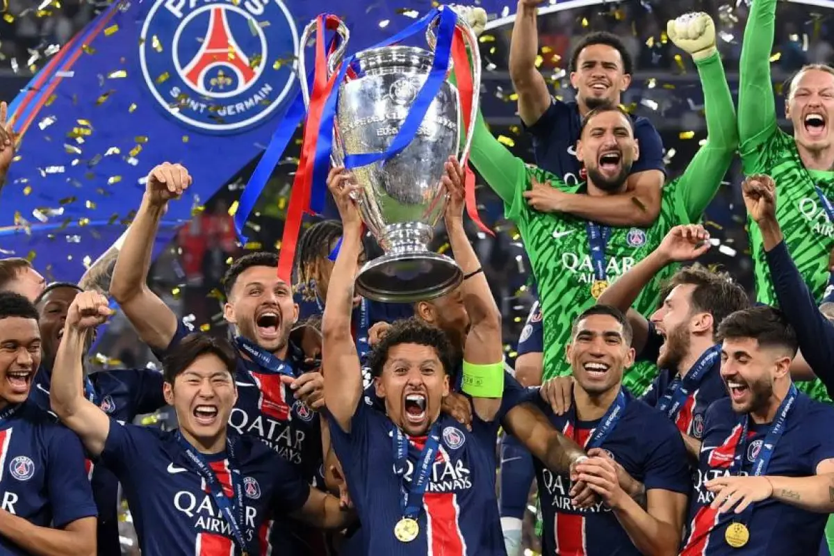 Marquinhos logró recientemente el título de Champions League 