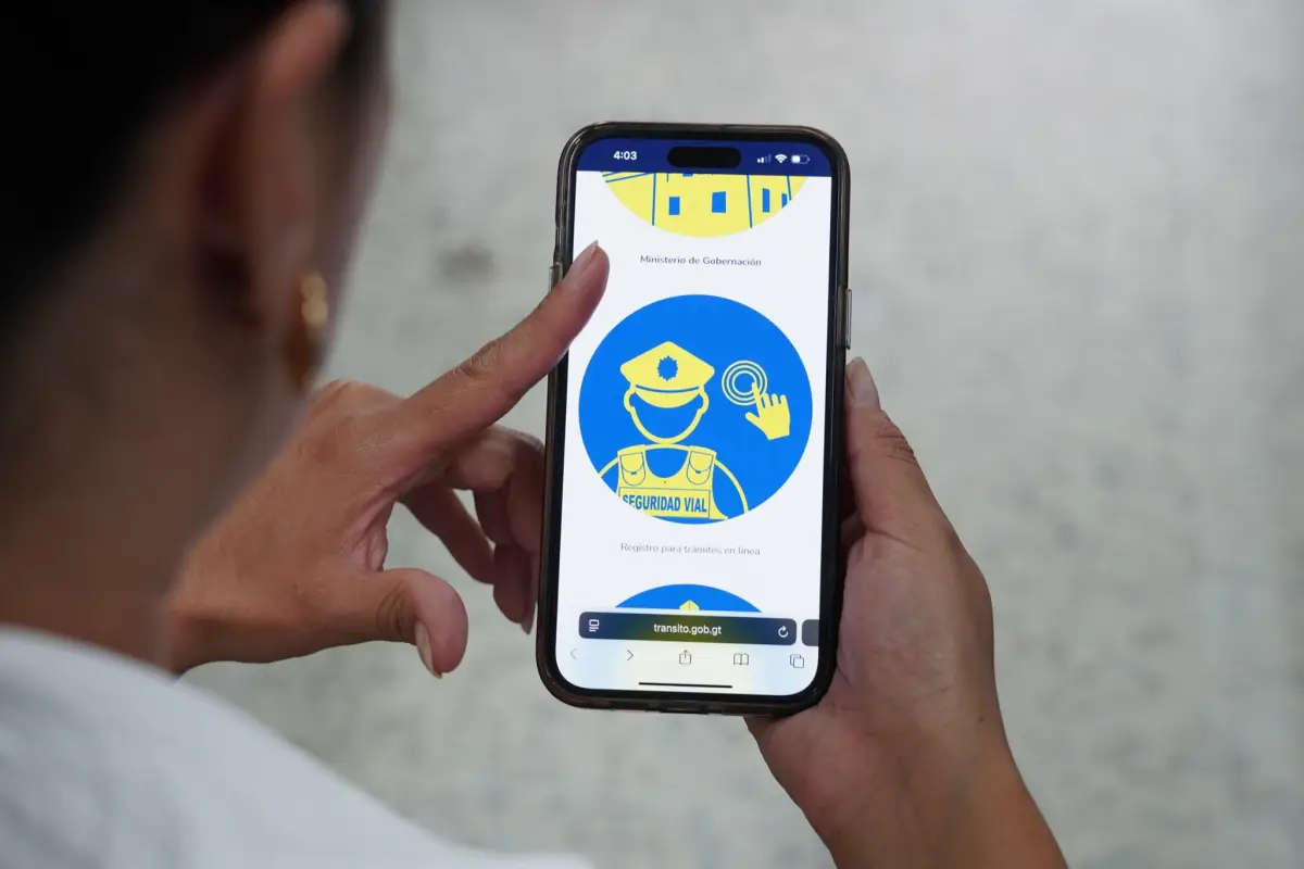 El Departamento de Tránsito de la PNC habilitó una plataforma en línea., PNC de Guatemala.