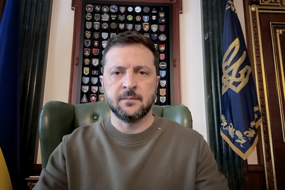 El presidente ucraniano, Volodímir Zelenski, en una foto de su página web oficial, este sábado,  EFE/ Presidencia de Ucrania / ***SOLO USO EDITORIAL/SOLO DISPONIBLE PARA ILUSTRAR LA NOTICIA QUE ACOMPAÑA (CRÉDITO OBLIGATORIO)***
