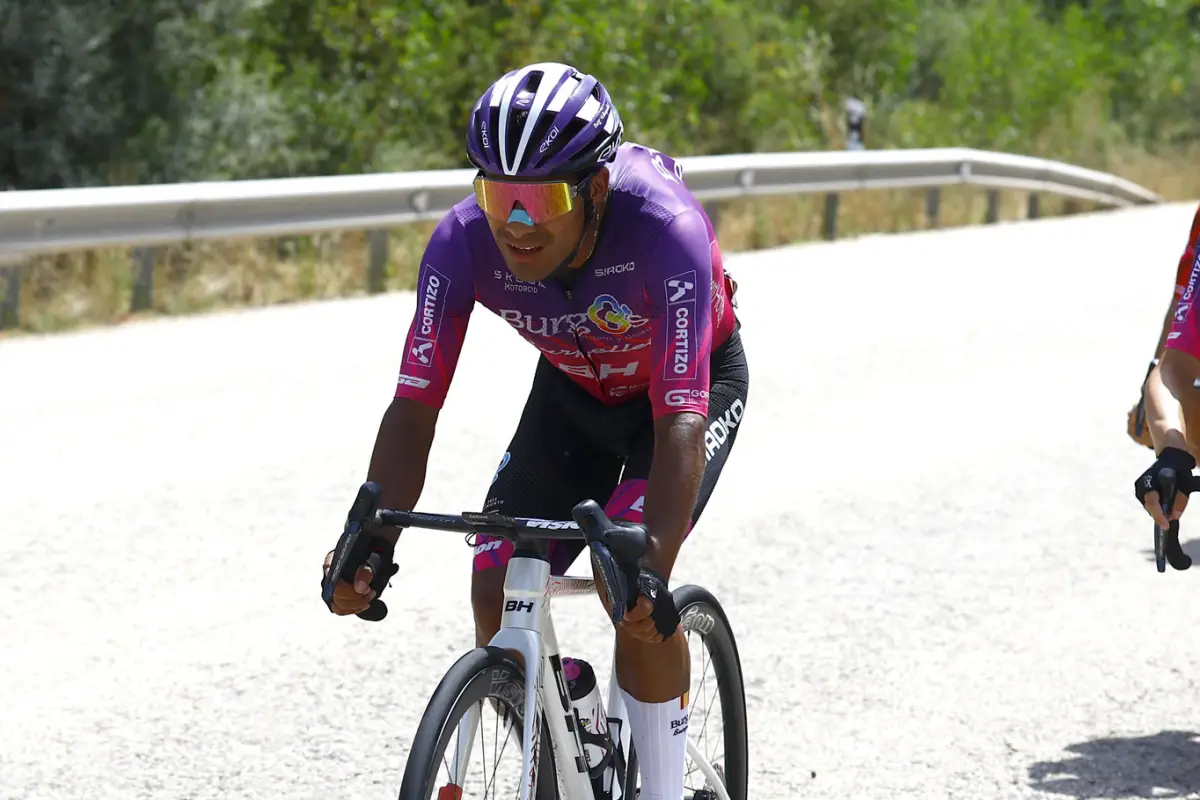 Sergio Chumil, ciclista guatemalteco del Team Burgos Burpellet BH - Team Burgos Burpellet BH