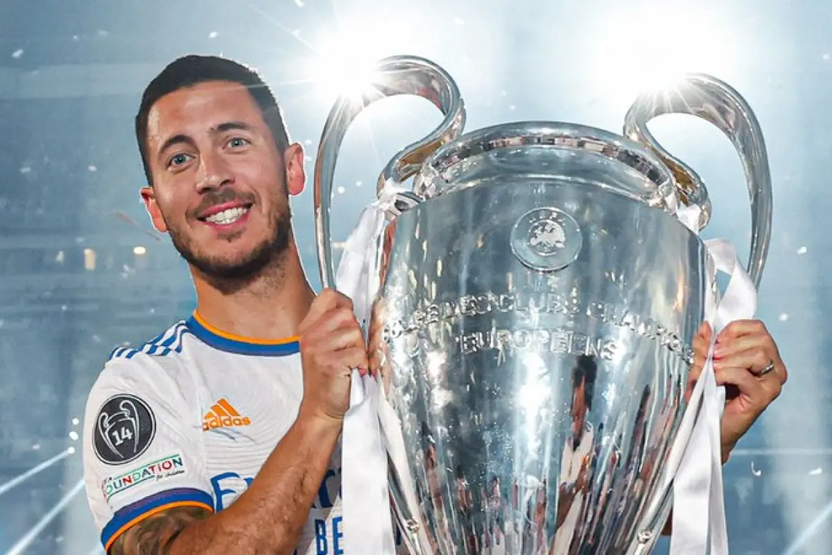 Eden Hazard ganó una UEFA Champions League durante su paso por el Real Madrid - Real Madrid C.F.