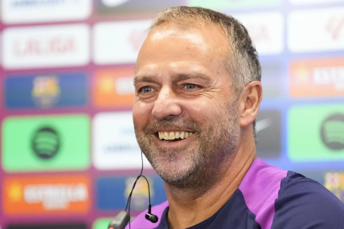 Hansi Flick, técnico del FC Barcelona - EFE