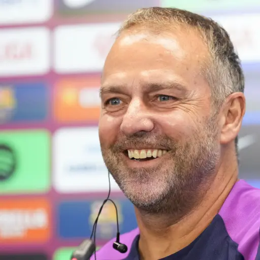 Hansi Flick, técnico del FC Barcelona - EFE