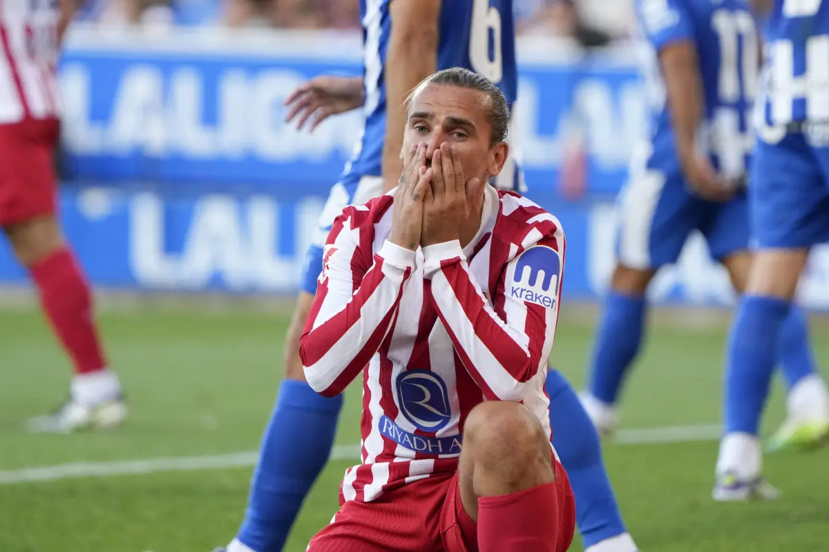 Antoine Griezmann, jugador del Atlético de Madrid - EFE