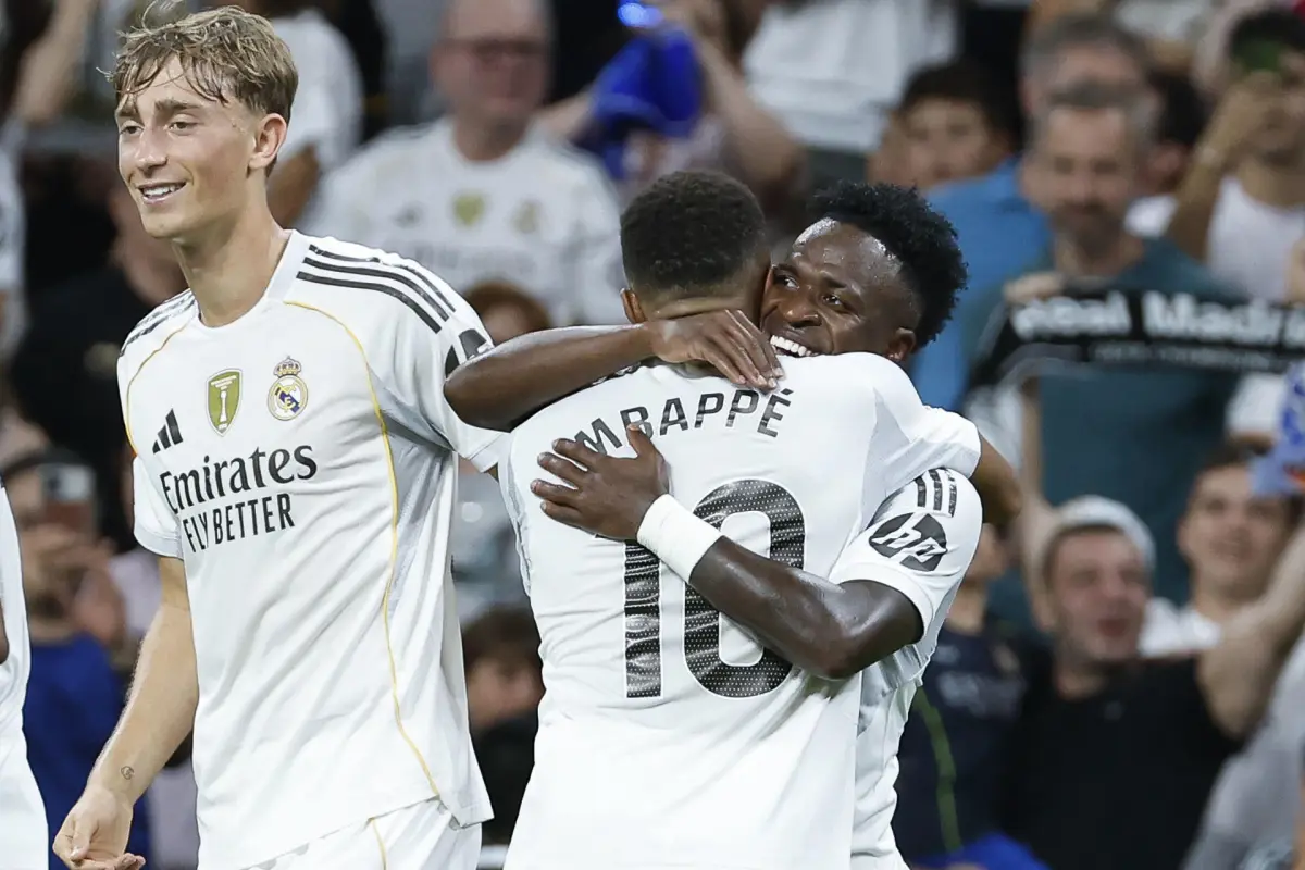 Celebración del Real Madrid ante Mallorca - EFE