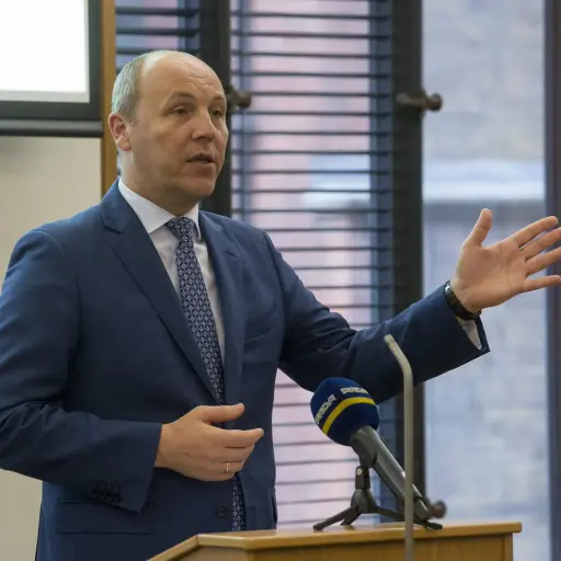 Andriy Parubiy. ,Redes sociales.