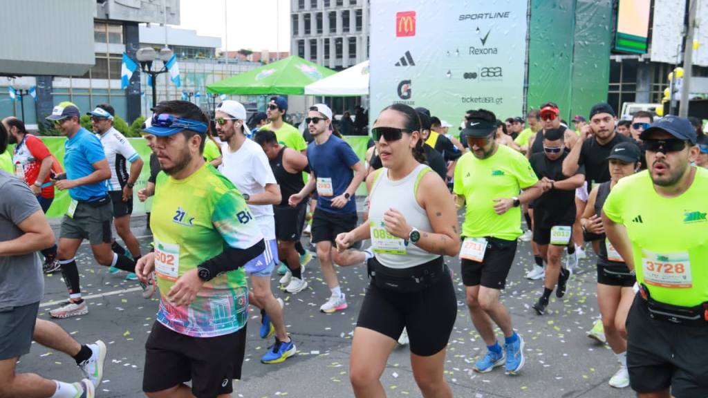 La 21K de la Municipalidad de Guatemala 2025 reunió a miles de corredores en un ambiente vibrante | Alex Meoño