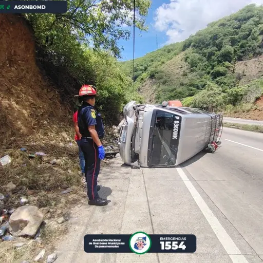 Los cinco heridos fueron llevados al Hospital de Guastatoya. ,Bomberos Municipales Departamentales. 