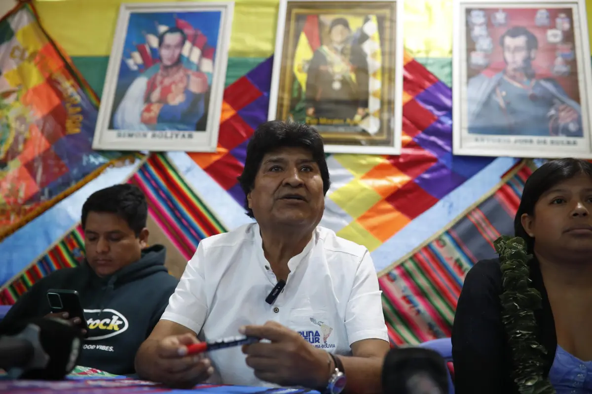 Fotografía de archivo del expresidente de Bolivia, Evo Morales,  EFE/Rodrigo Sura
