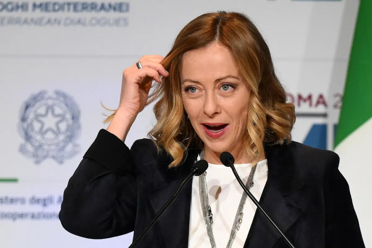 Giorgia Meloni, EFE.