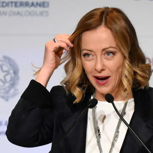 Giorgia Meloni ,EFE.