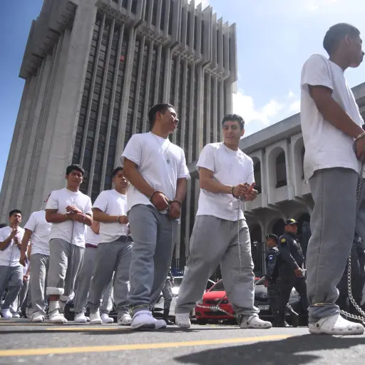 Los internos que participaron en el motín en 