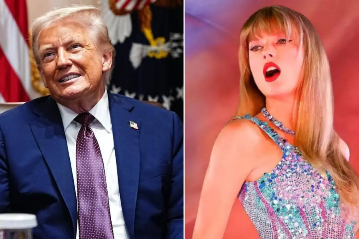 Trump desea "suerte" a Taylor Swift tras anuncio de compromiso, EFE / Instagram
