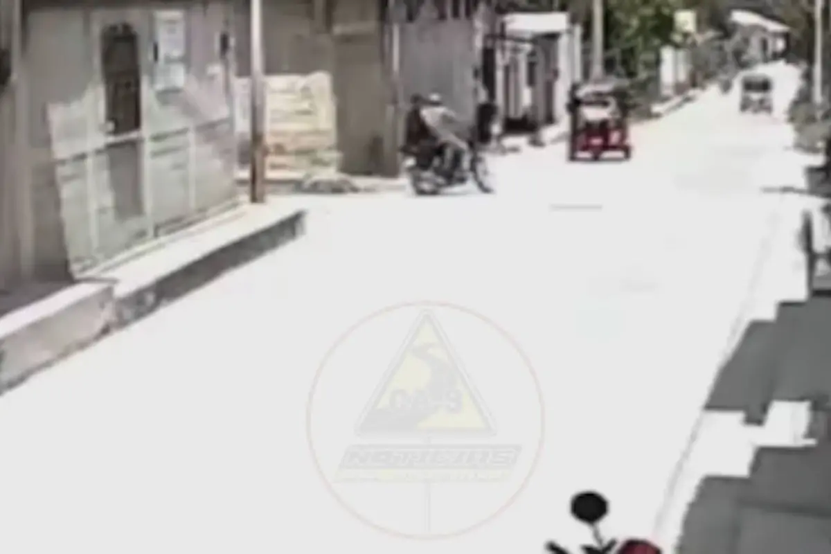 Accidente en Rabinal. , Captura de pantalla video Facebook.