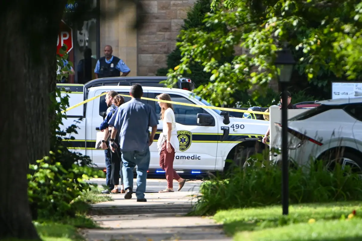 Tiroteo en escuela de Minneapolis, EFE