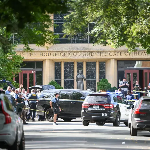 Tiroteo en escuela de Minneapolis ,EFE