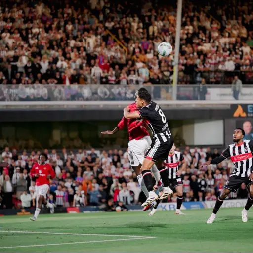 Partido entre el Manchester United y Grimbsy Town de la cuarta división - Grimbsy Town