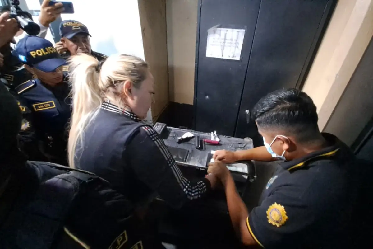 María Marta Castañeda Torres fue trasladada a la Torre de Tribunales tras su detención en Antigua Guatemala., Omar Solís/Emisoras Unidas