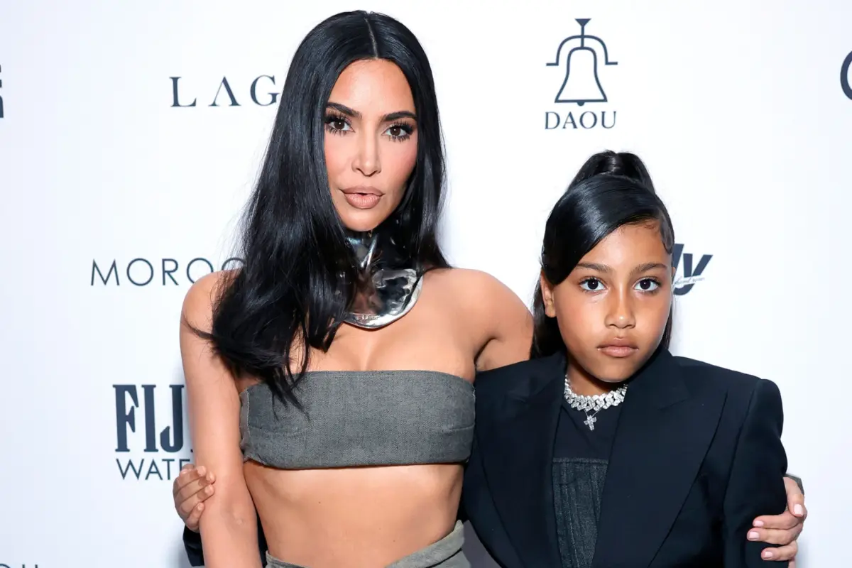 Kim Kardashian y su hija, Instagram