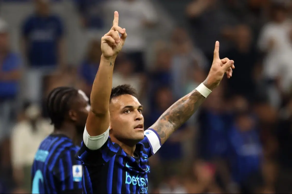 Lautaro Martínez hizo gol y asistencia en el duelo del Inter de Milán 