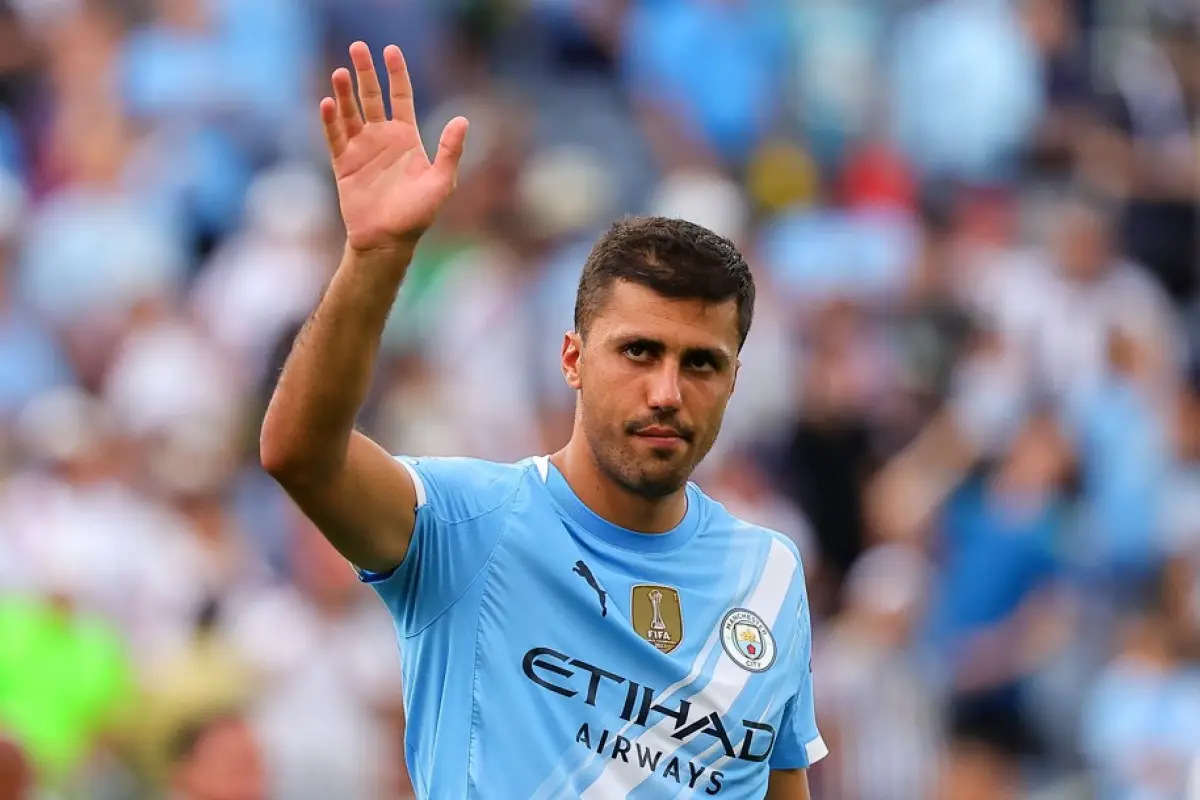 Guardiola anuncia la vuelta de Rodri: "Es el mejor del mundo"